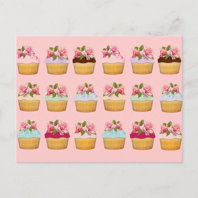 Postales de pasteles de Rosa (Anverso)