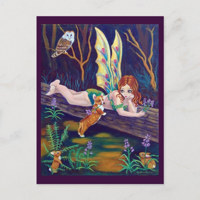 Postales de Pembroke Welsh Corgi (Anverso)