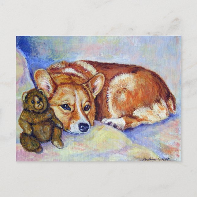 Postales de Pembroke Welsh Corgi (Anverso)