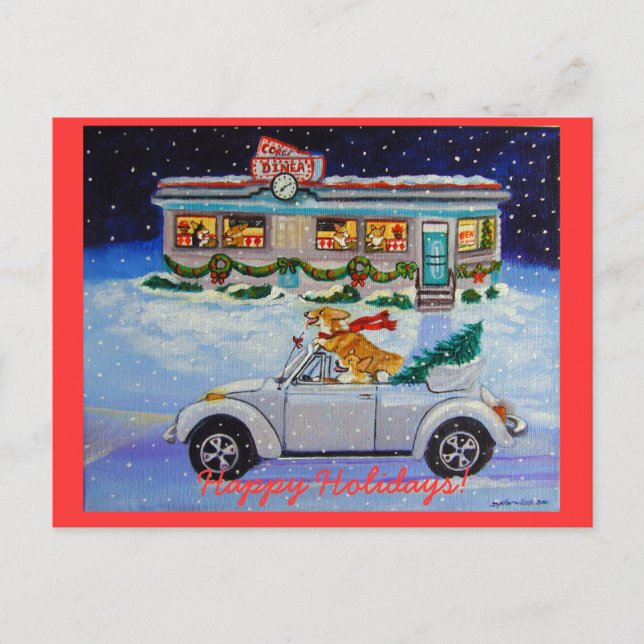 Postales de Pembroke Welsh Corgi (Anverso)