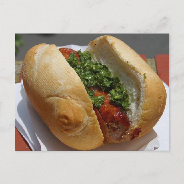 Postales de perro caliente (Anverso)