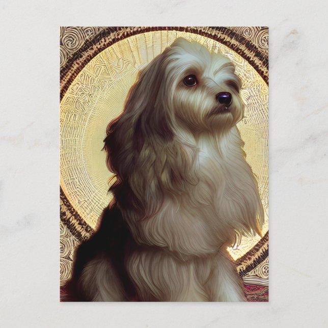 Postales de perros copiosos cubanos de Haván (Anverso)