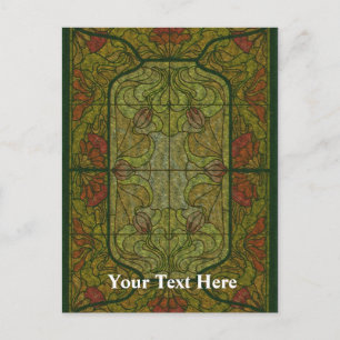 Postales de Personalizable de vidrio con manchas f