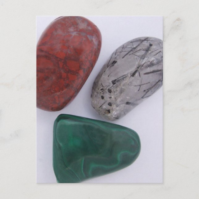 Postales de piedras semipreciosas (Anverso)