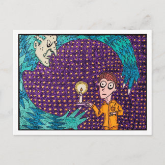 Postales de "pijama de seda amarilla"