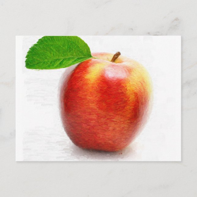 Postales de pintura de Apple (Anverso)