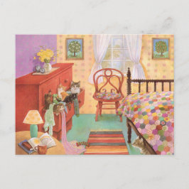 Postales de pintura de gato