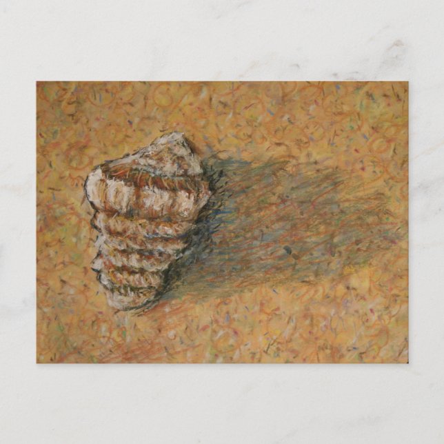 Postales de playa de arena para conchas (Anverso)