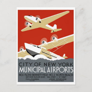 Postales de Poster publicitario de época