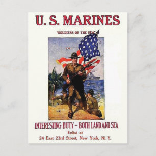 Postales de Poster publicitario de época