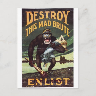 Postales de Poster publicitario de época