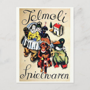 Postales de Poster publicitario de época