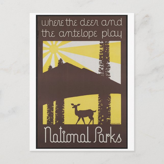 Postales de Poster publicitario de época (Anverso)