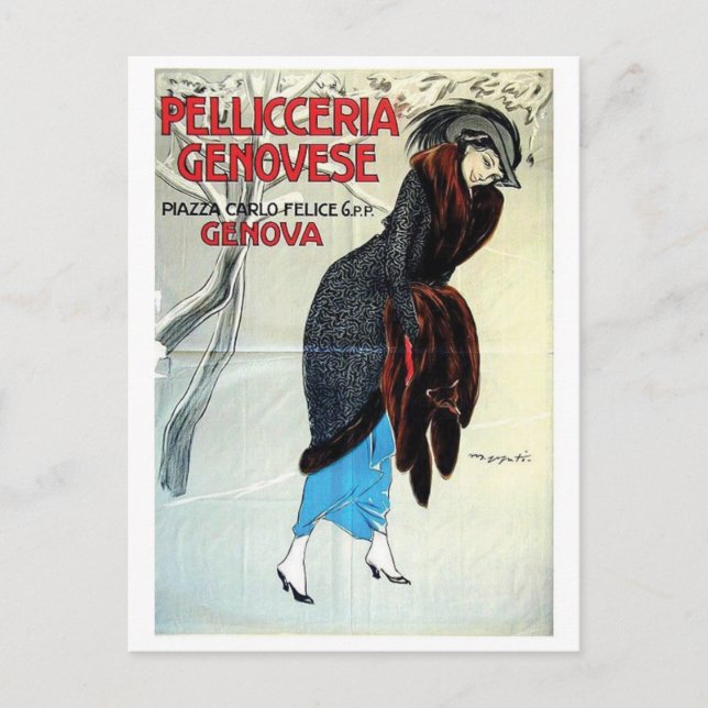 Postales de Poster publicitario de época (Anverso)