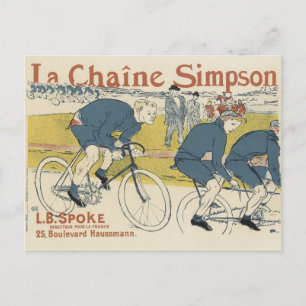 Postales de póster vintage - Bicicletas