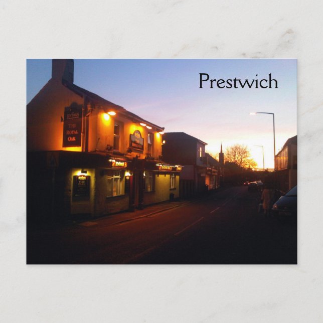 Postales de Prestwich Sunset (Anverso)