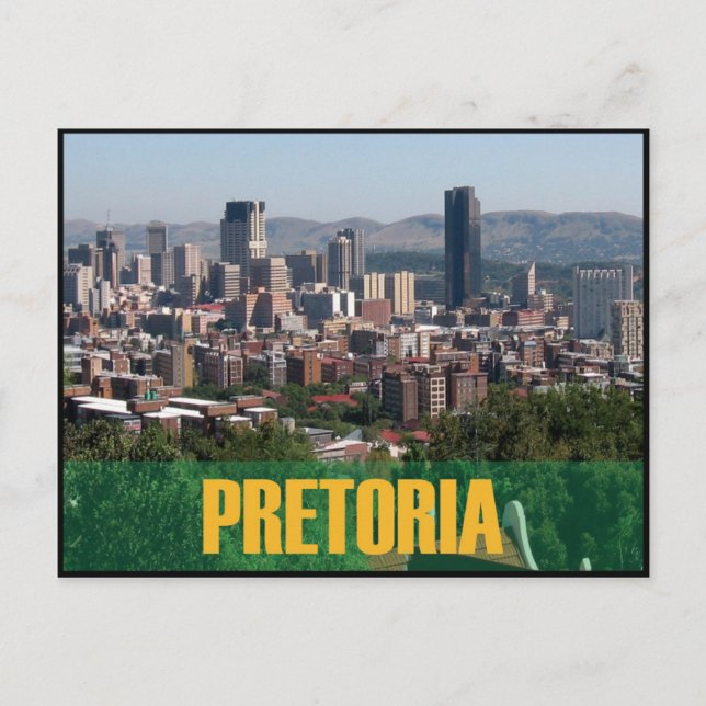 Postales de Pretoria, Sudáfrica. (Anverso)
