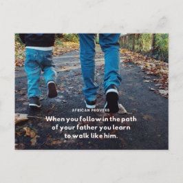 Postales de proverbio africano