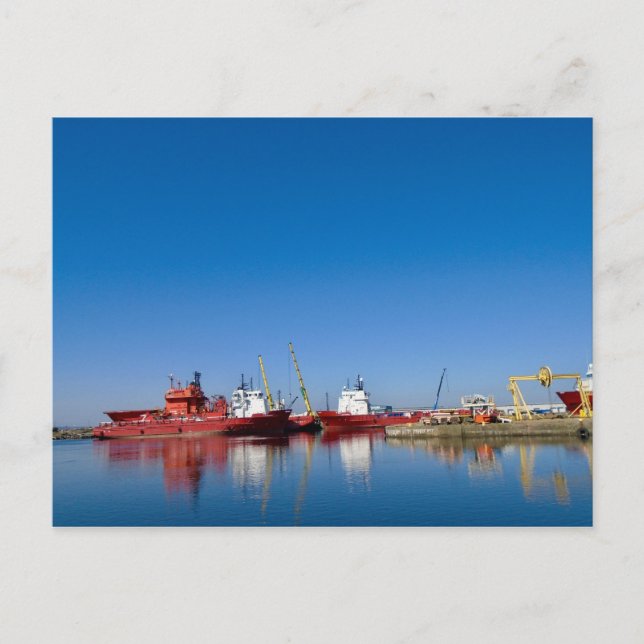 Postales de 'Puerto de Leith, Edimburgo' (Anverso)