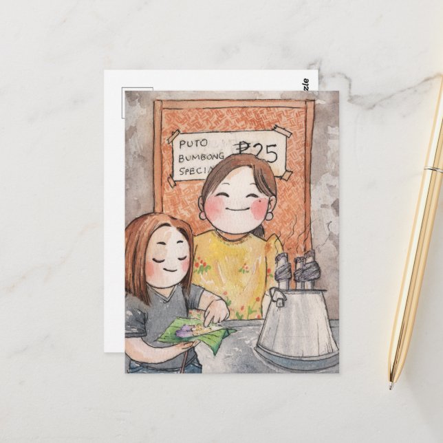 Postales de PutoBumbong/ arroz- DNM (Anverso/Reverso In Situ)
