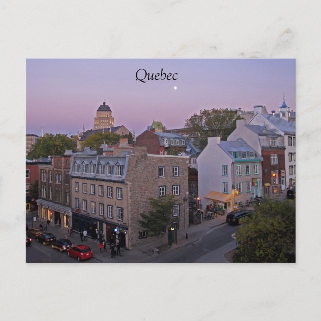 Postales de Quebec (Anverso)
