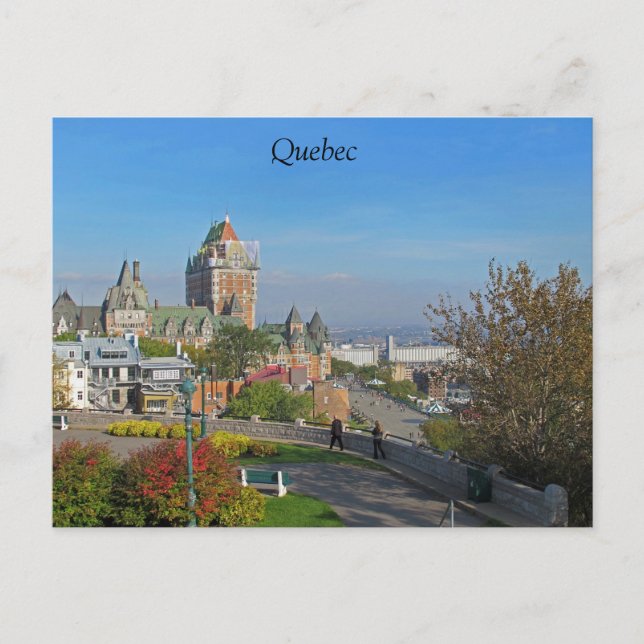 Postales de Quebec (Anverso)