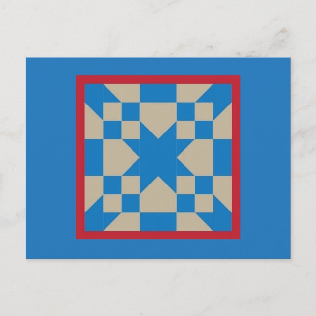 Postales de Quilt - Carretera a Oklahoma (Anverso)