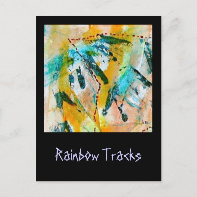 Postales de Rainbow Tracks de Janz (Anverso)