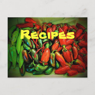 Postales de receta (Chilies)
