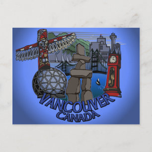 Postales de recuerdo de Vancouver: arte emblemátic