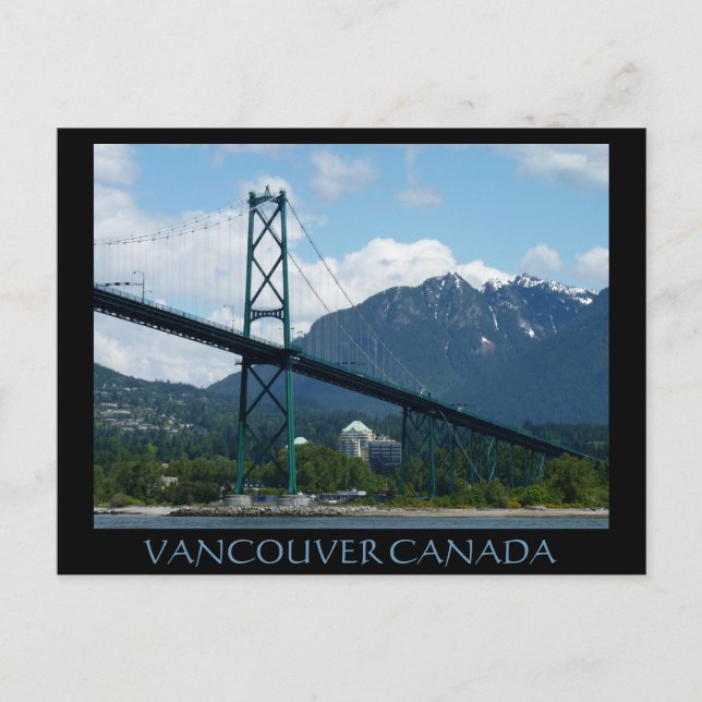 Postales de recuerdo de Vancouver Postales de la P (Anverso)