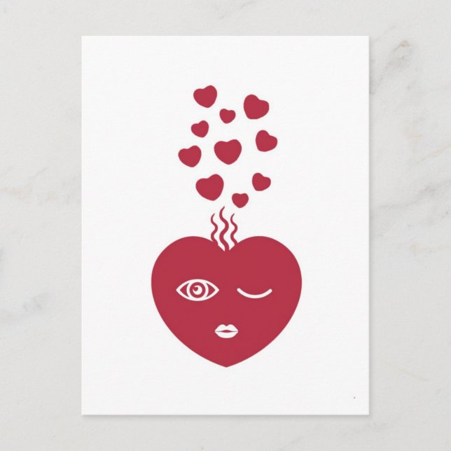 Postales de Red Hot Valentine © 2012 M. Martz (Anverso)