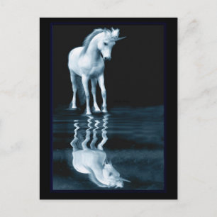 postales de reflejos de unicornio