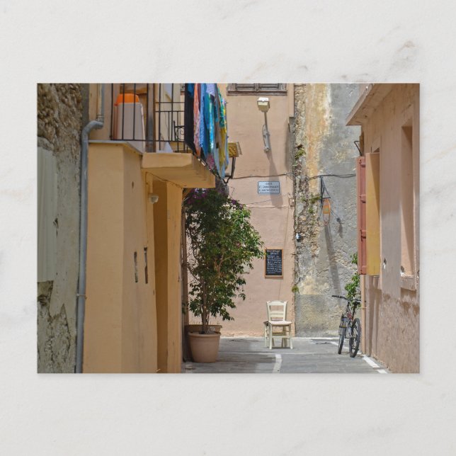 Postales de Rethymno Summer Backstreet (Anverso)