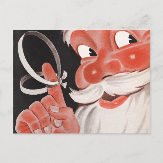 Postales de Retro Santa Navidades (Anverso)