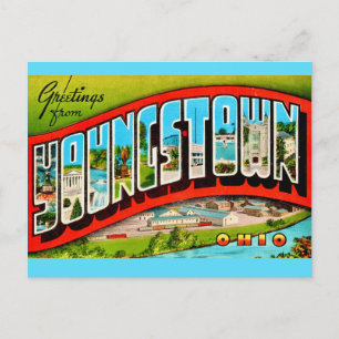 Postales de Retro Youngstown Ohio