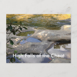 Postales de Rock Butfly de High Falls Cheat River