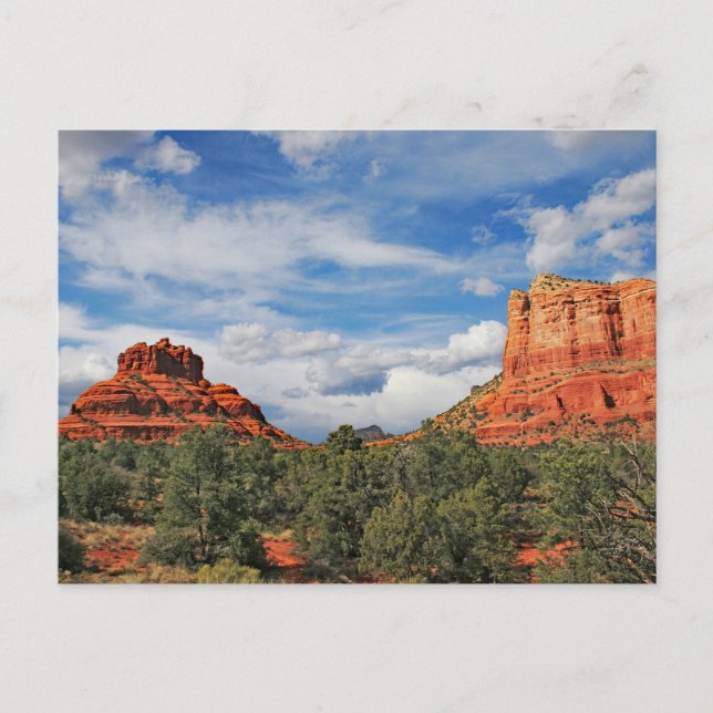 Postales de rock de Bell y Courthouse (Anverso)