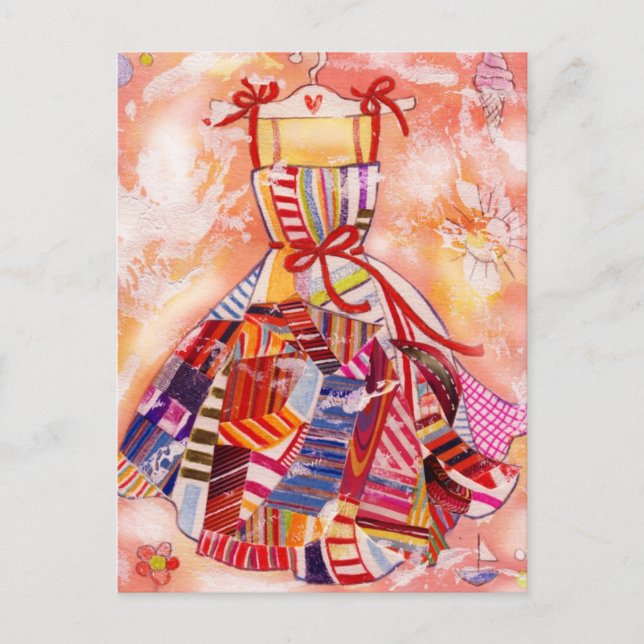 Postales de ropa de verano (Anverso)