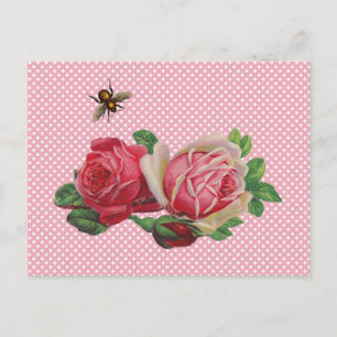 Postales de Rosas de Shabby