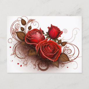 Postales de Rosas elegantes