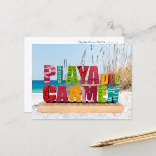 Postales de Rótulo de Playa del Carmen