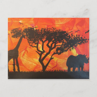 Postales de safari del desierto africano
