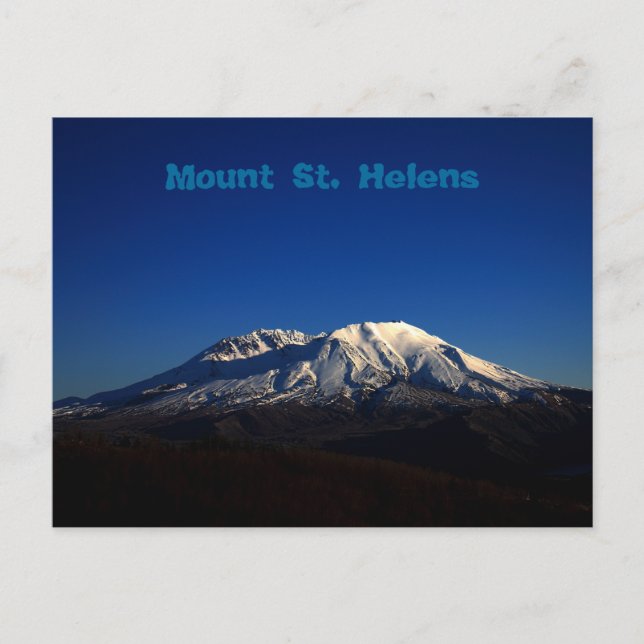 Postales de Saint Helens para el Monte del cielo a (Anverso)