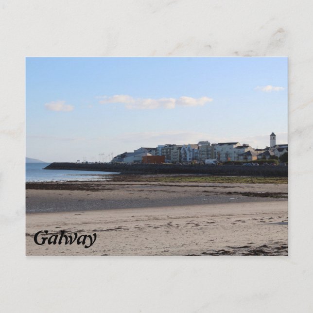 Postales de Salthill Beach Galway (Anverso)