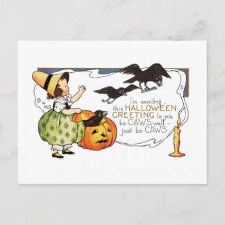 Postales de saludos de Halloween