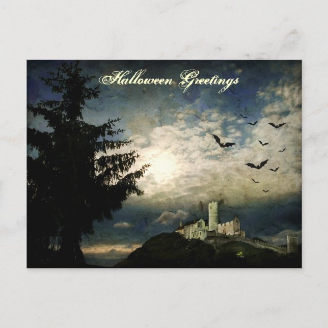 Postales de saludos de Halloween (Anverso)