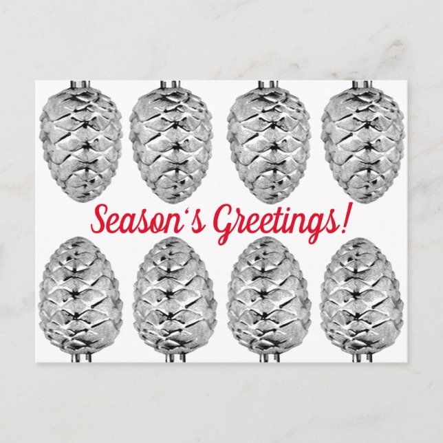 Postales de saludos de temporada (Anverso)