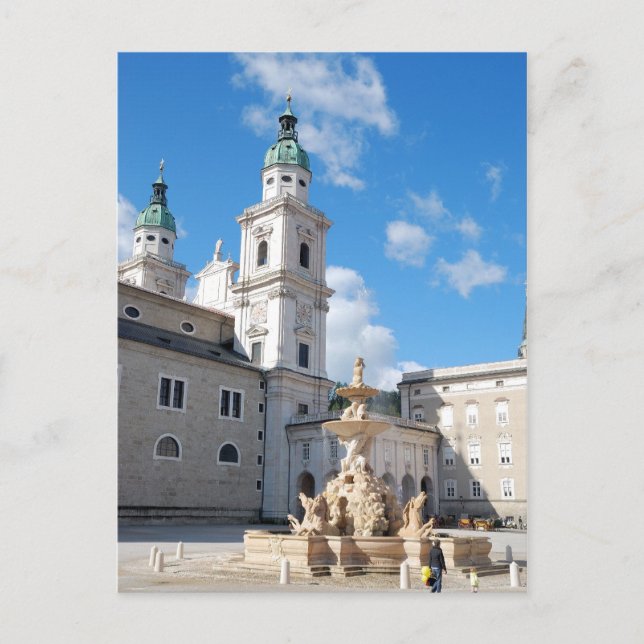 Postales de Salzburgo, Austria (Anverso)