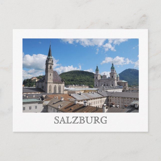 Postales de Salzburgo, Austria (Anverso)